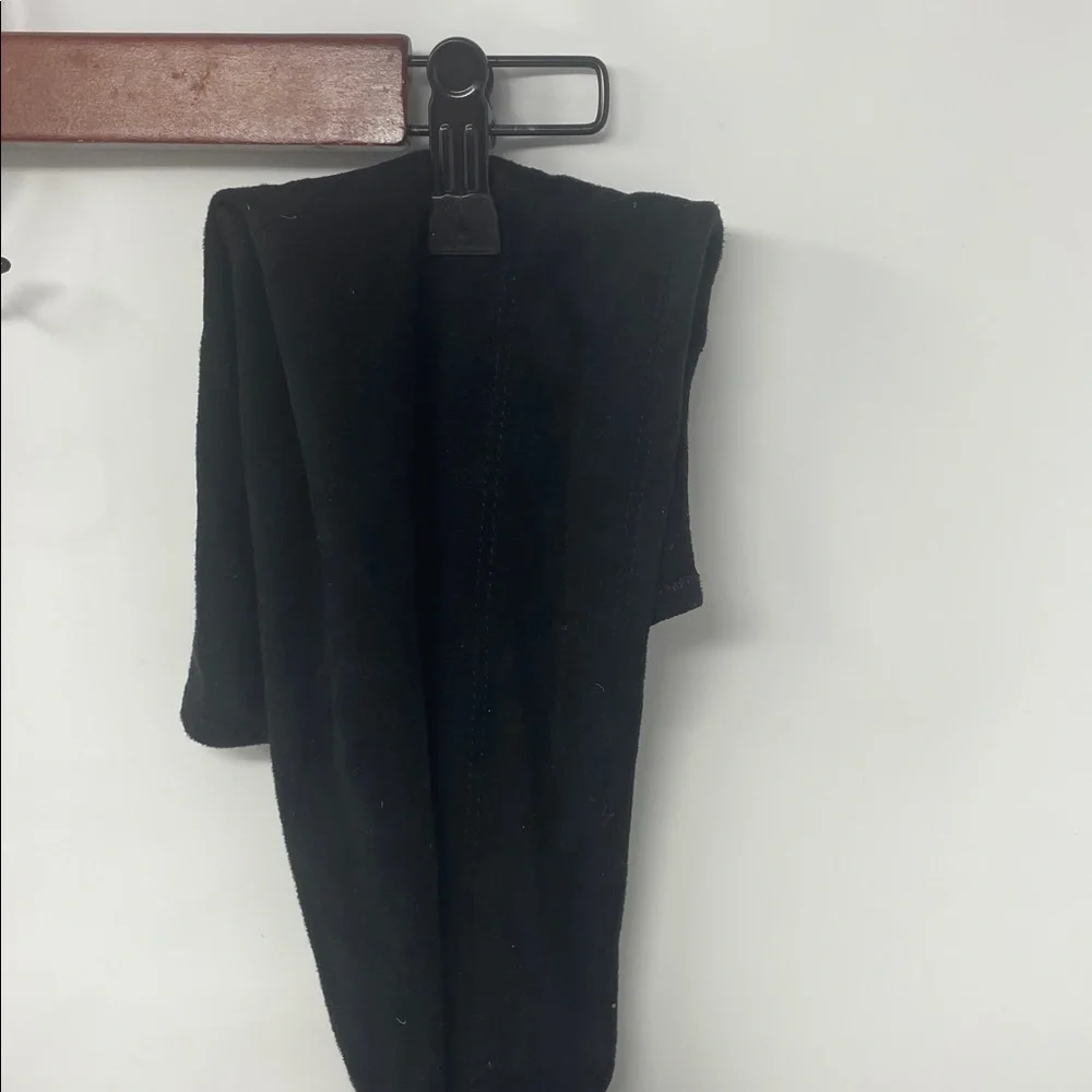 Unisa Over The Knee Black Heeled Faux Suede Boots Size 6 Like New Condition